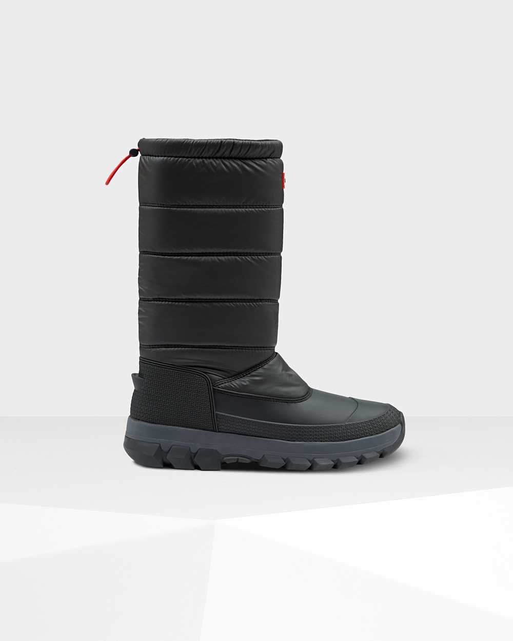 Hunter Men's Original Insulated Tall Snow Boots Black,PQWS16239